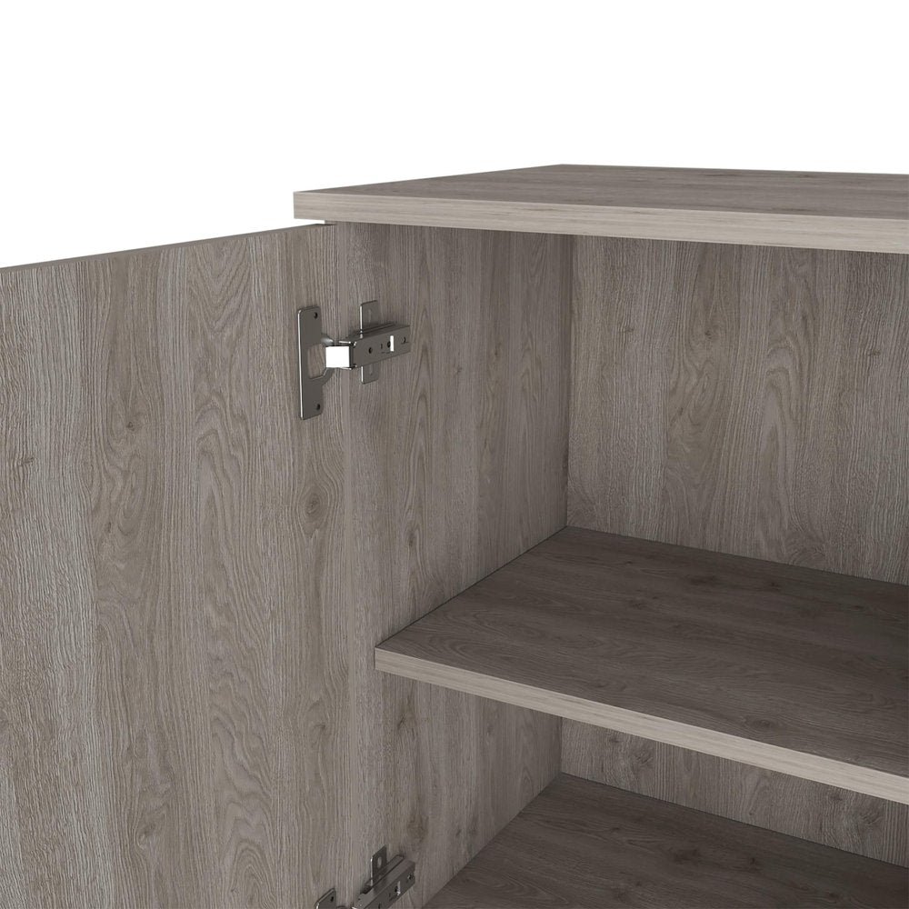 16" Light Gray Wood Wall Mounted Single Door Medicine Cabinet