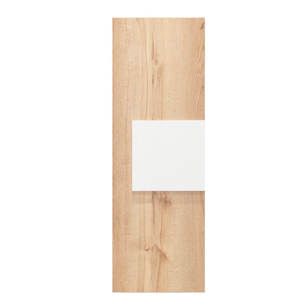 13" Natural Wood Wall Mounted Single Door Medicine Cabinet