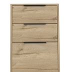 47" Natural Wood Four Drawer Double Dresser
