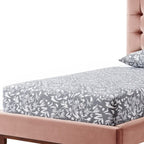 Blush Solid Wood Queen Tufted Upholstered Velvet Bed