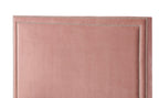 White Solid Wood Twin Upholstered Faux Leather Bed Frame with Nailhead Trim