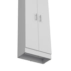 67" White Wood Pantry Or Storage Closet