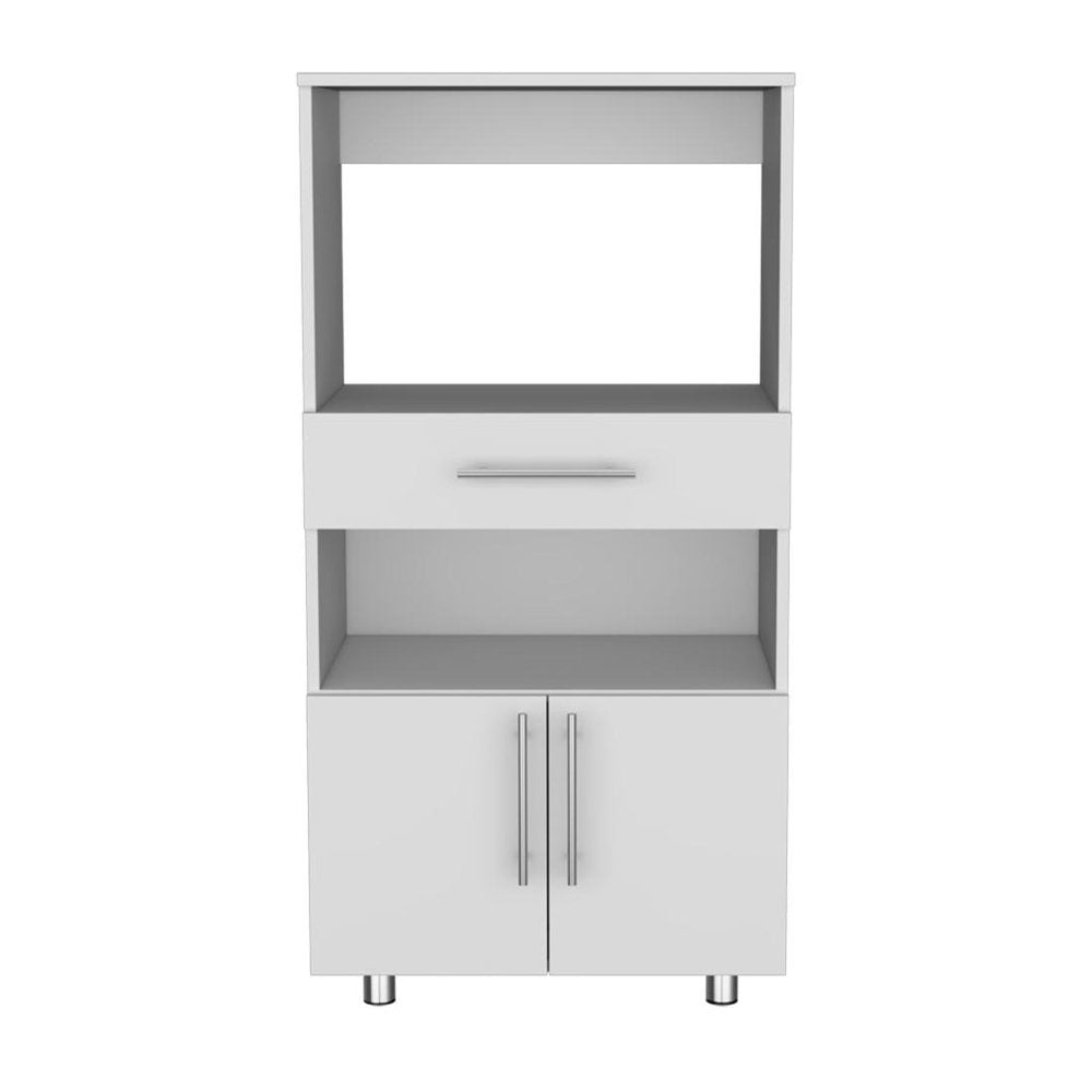 48" White Wood Pantry Or Storage Closet