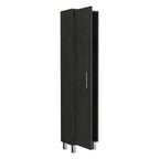 71" Gray Wood Pantry Or Storage Closet