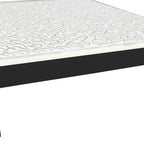 Black Solid Wood Twin Bed Frame