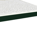 Dark Green Solid Wood Twin Bed Frame