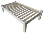 Natural Solid Wood Twin Bed Frame