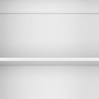 Set of Three White Wood Five Tier Modular Bookcase