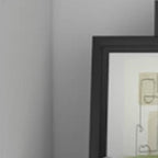 Set of Three White Wood Five Tier Modular Bookcase with Two Doors