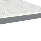 Gray Solid Wood Full Bed Frame