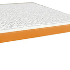 Yellow Solid Wood Full Bed Frame