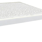 White Solid Wood Full Bed Frame