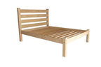 Natural Solid Wood Queen Bed Frame