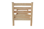Natural Solid Wood Twin Bed Frame