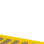 Yellow Twin Solid Wood Bunk Bed