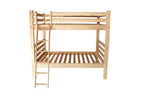 Natural Full Over Full Solid Wood Bunk Bed
