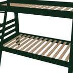 Green Queen Solid Wood Bunk Bed