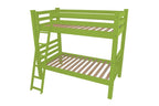 Green Queen Solid Wood Bunk Bed