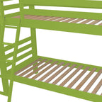 Green Queen Solid Wood Bunk Bed