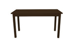 48" Raw Umber Solid Wood Dining Table