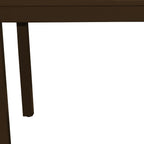 48" Raw Umber Solid Wood Dining Table