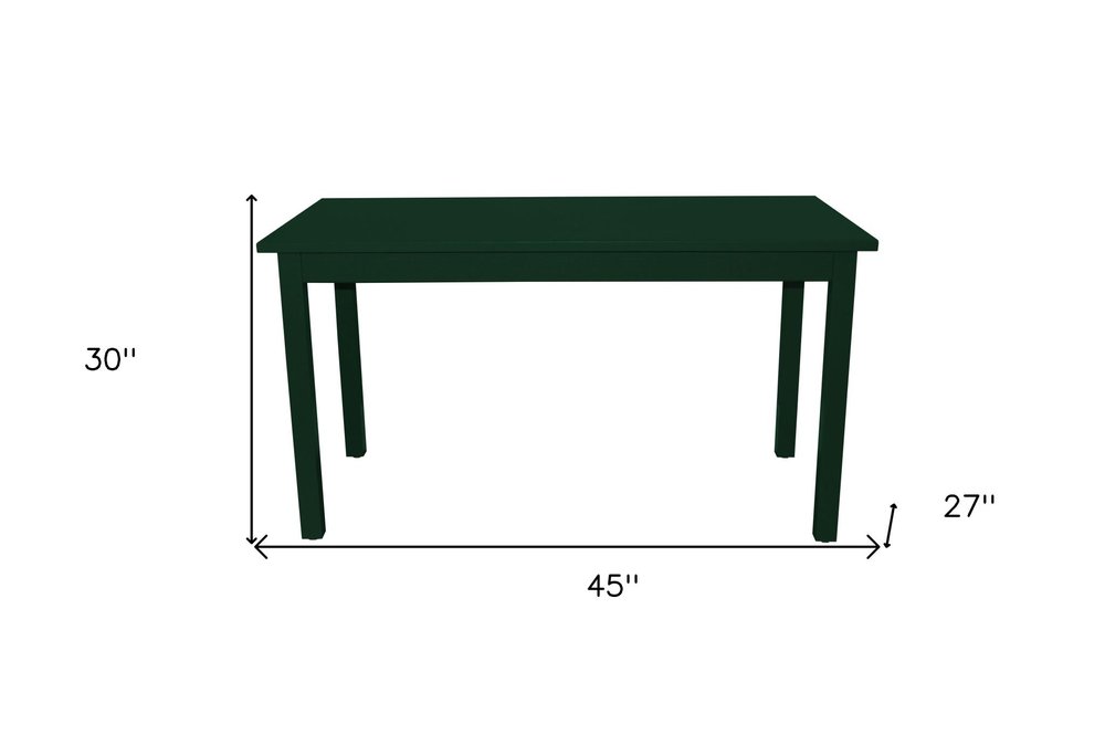 48" Raw Umber Solid Wood Dining Table