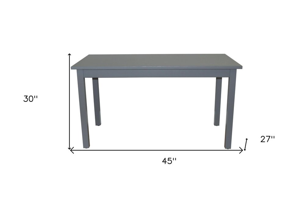 48" Raw Umber Solid Wood Dining Table