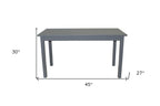 48" Raw Umber Solid Wood Dining Table