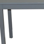48" Raw Umber Solid Wood Dining Table