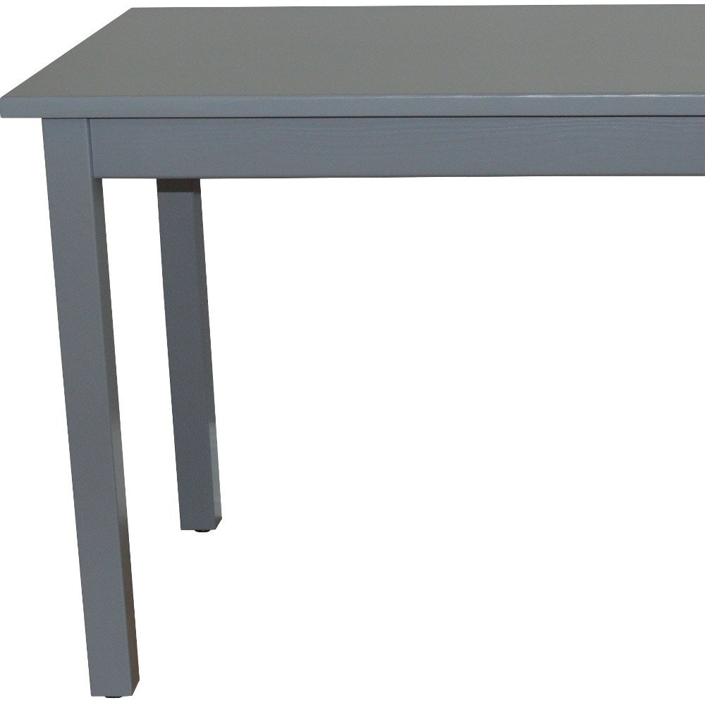 48" Raw Umber Solid Wood Dining Table