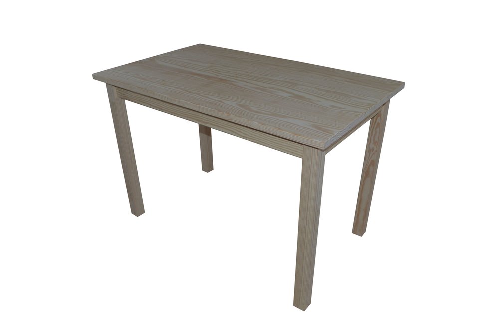 48" Raw Umber Solid Wood Dining Table