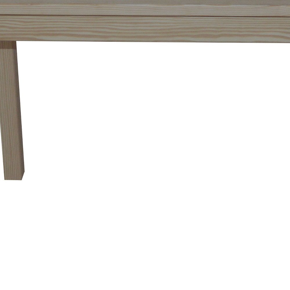48" Raw Umber Solid Wood Dining Table