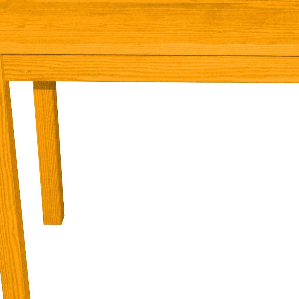 48" Raw Umber Solid Wood Dining Table