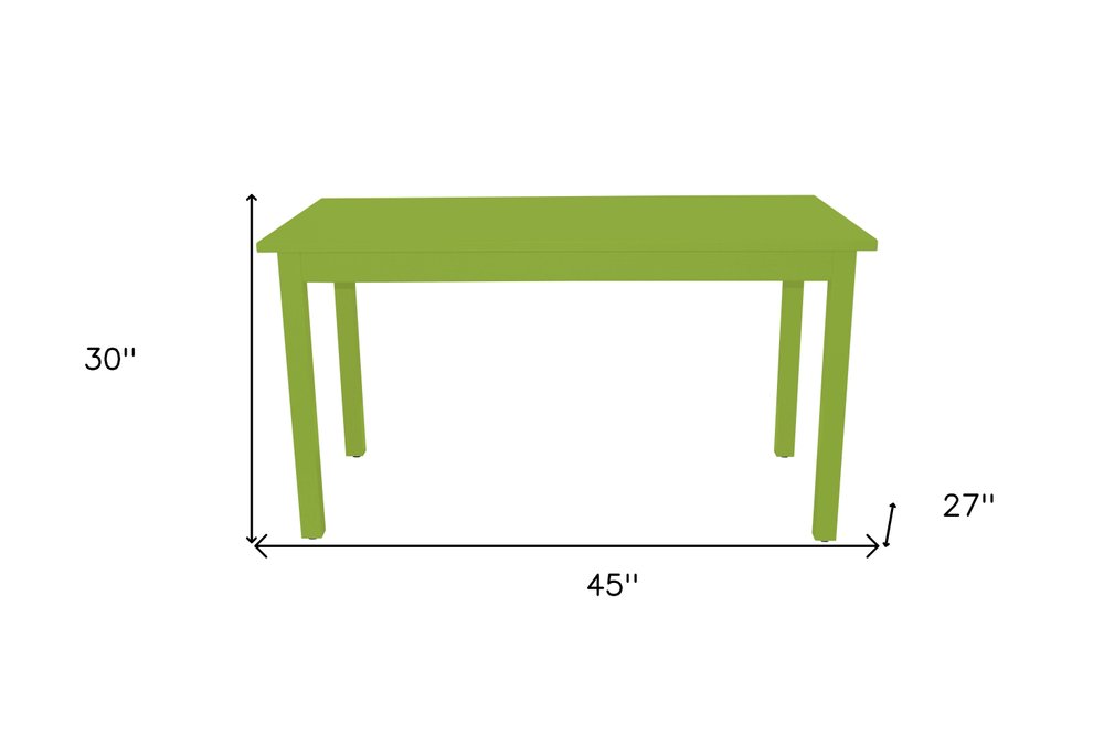 48" Raw Umber Solid Wood Dining Table