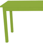 48" Raw Umber Solid Wood Dining Table