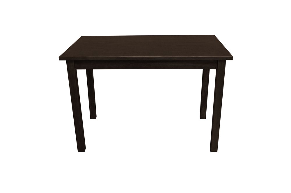 48" Raw Umber Solid Wood Dining Table