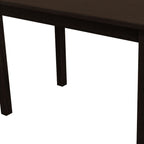 48" Raw Umber Solid Wood Dining Table