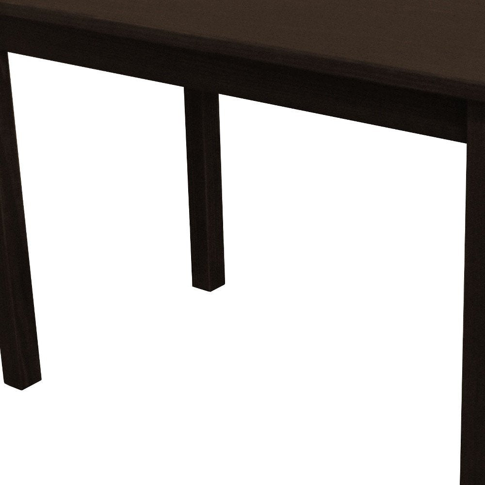 48" Raw Umber Solid Wood Dining Table