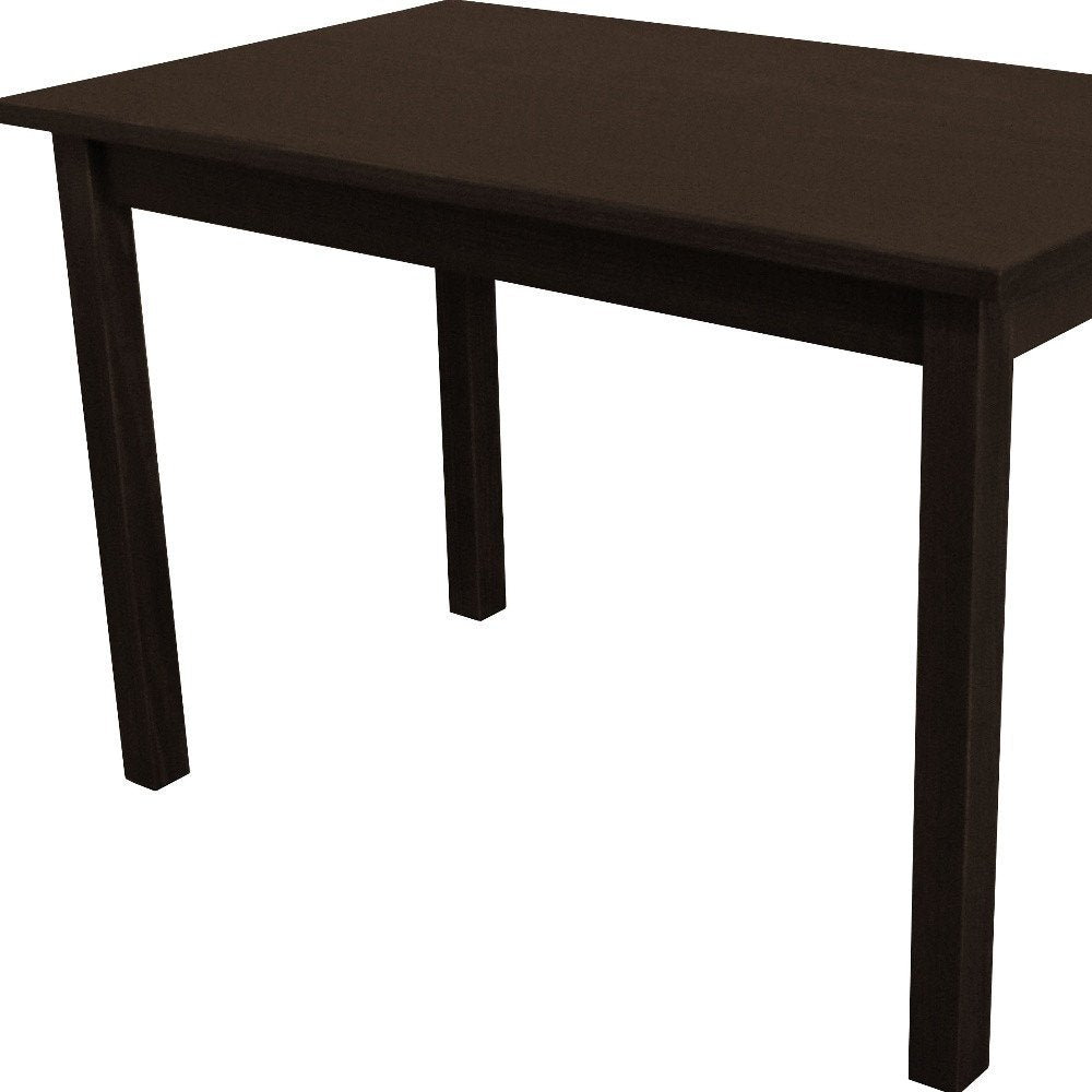 48" Raw Umber Solid Wood Dining Table