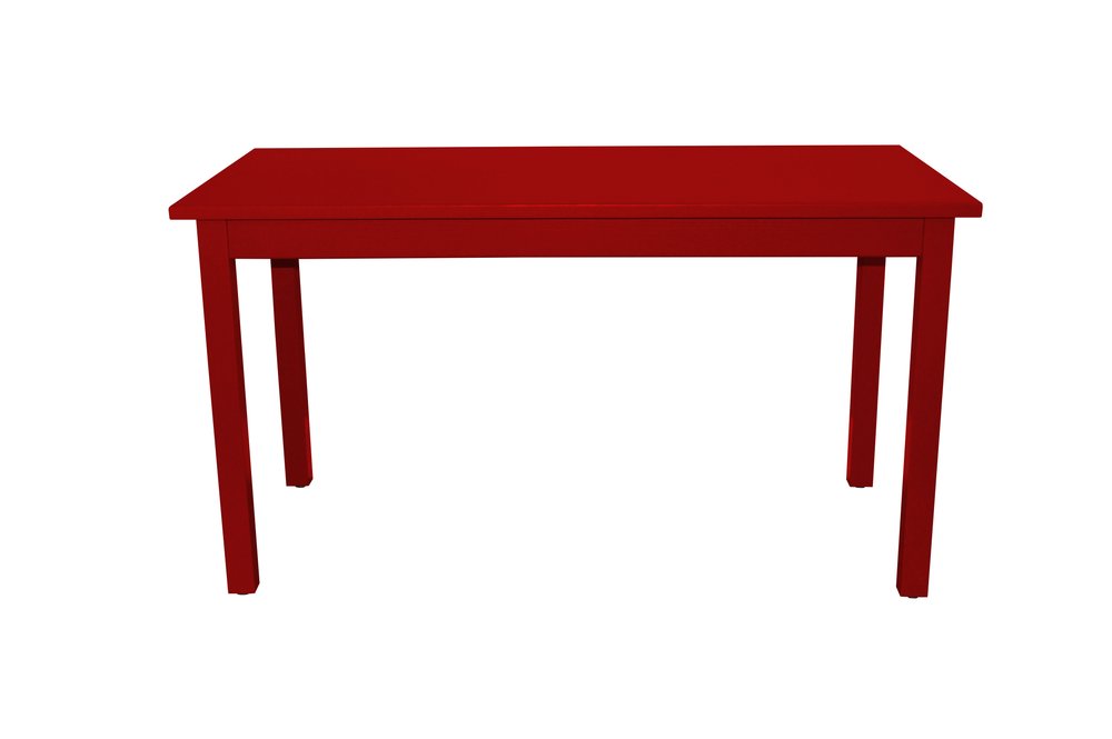 48" Raw Umber Solid Wood Dining Table
