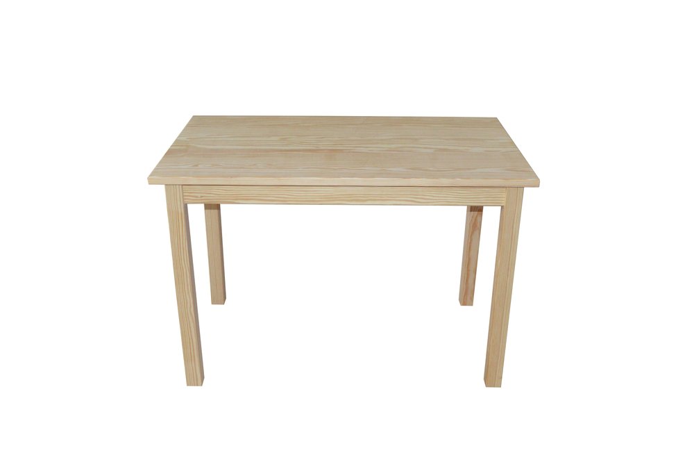 48" Raw Umber Solid Wood Dining Table