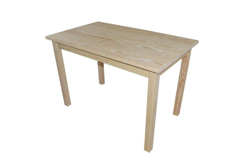 48" Raw Umber Solid Wood Dining Table