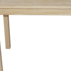 48" Raw Umber Solid Wood Dining Table