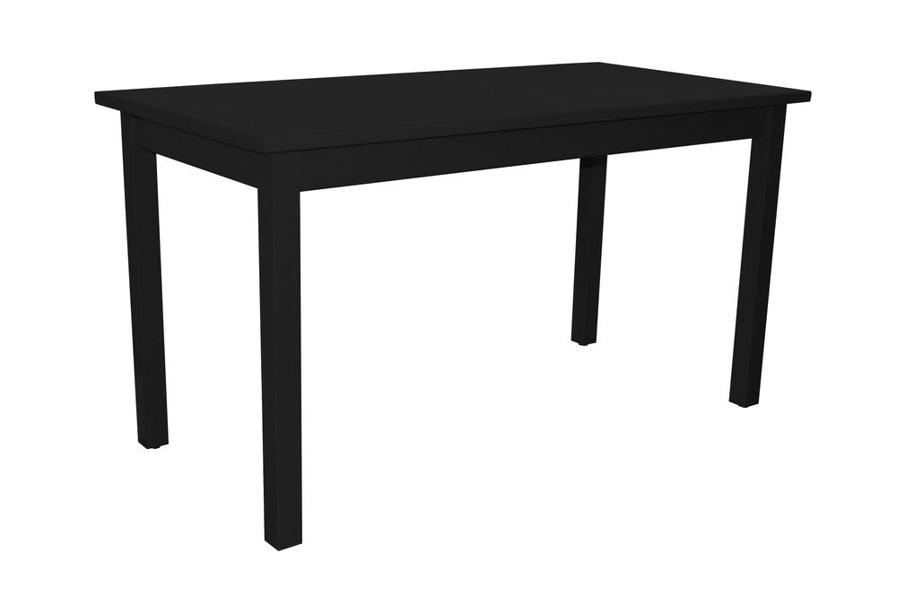 60" Raw Umber Solid Wood Dining Table