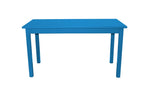 60" Raw Umber Solid Wood Dining Table