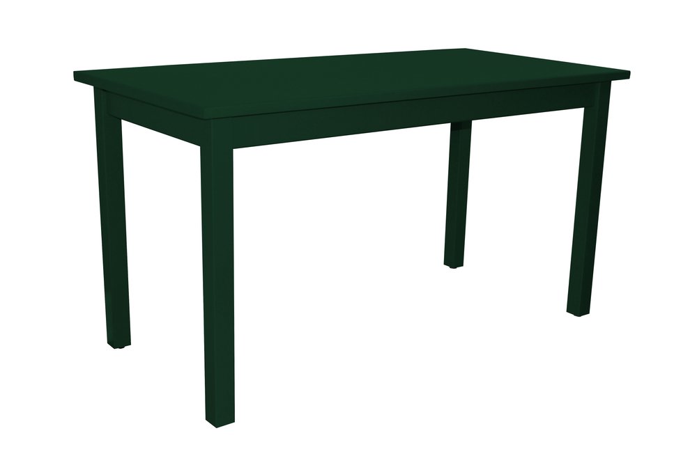 60" Raw Umber Solid Wood Dining Table