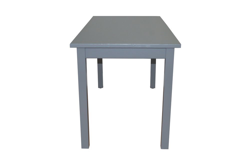 60" Raw Umber Solid Wood Dining Table
