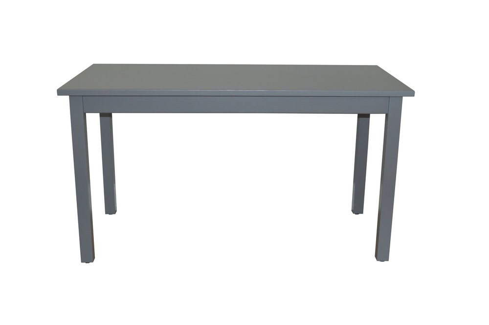 60" Raw Umber Solid Wood Dining Table