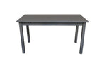 60" Raw Umber Solid Wood Dining Table