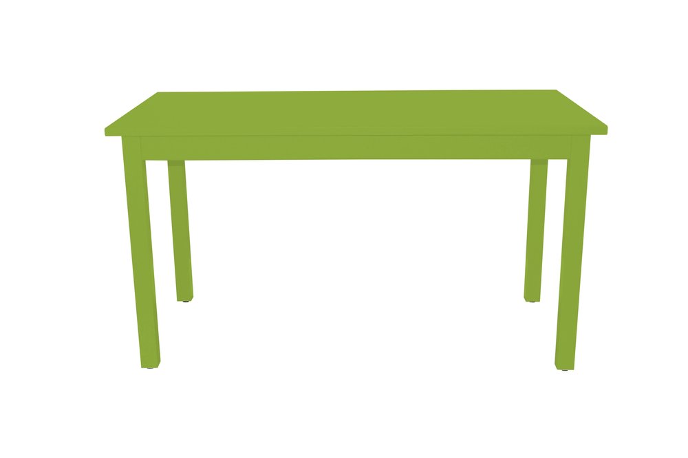 60" Raw Umber Solid Wood Dining Table